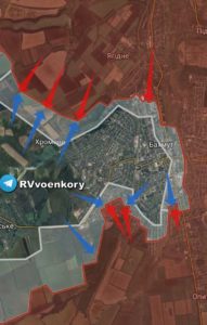 ЧВК “Вагнер” атакует в центре Артёмовска