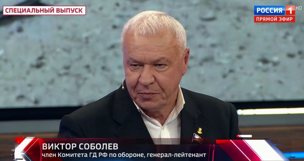 Член комитета Госдумы по обороне Виктор Соболев